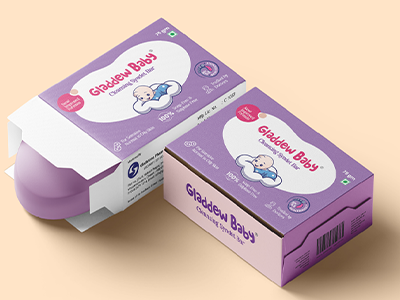Gladdev baby Packaging Design